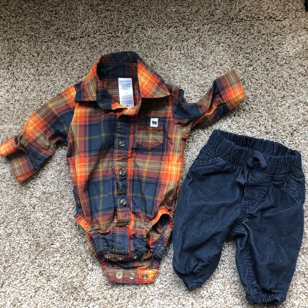 Just One You by Carter’s Newborn 2 Piece Oufit